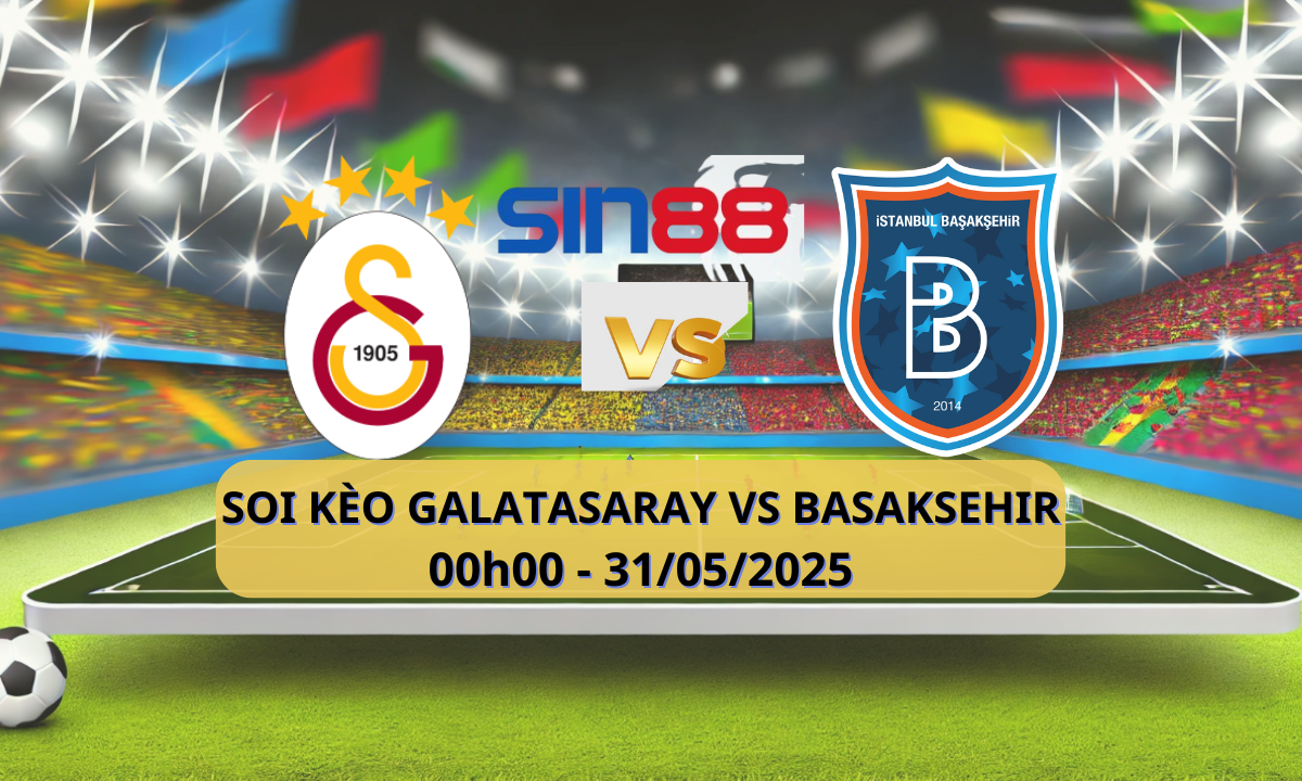 Áp phích trận đấu Esport giữa Galatasaray và Başakşehir